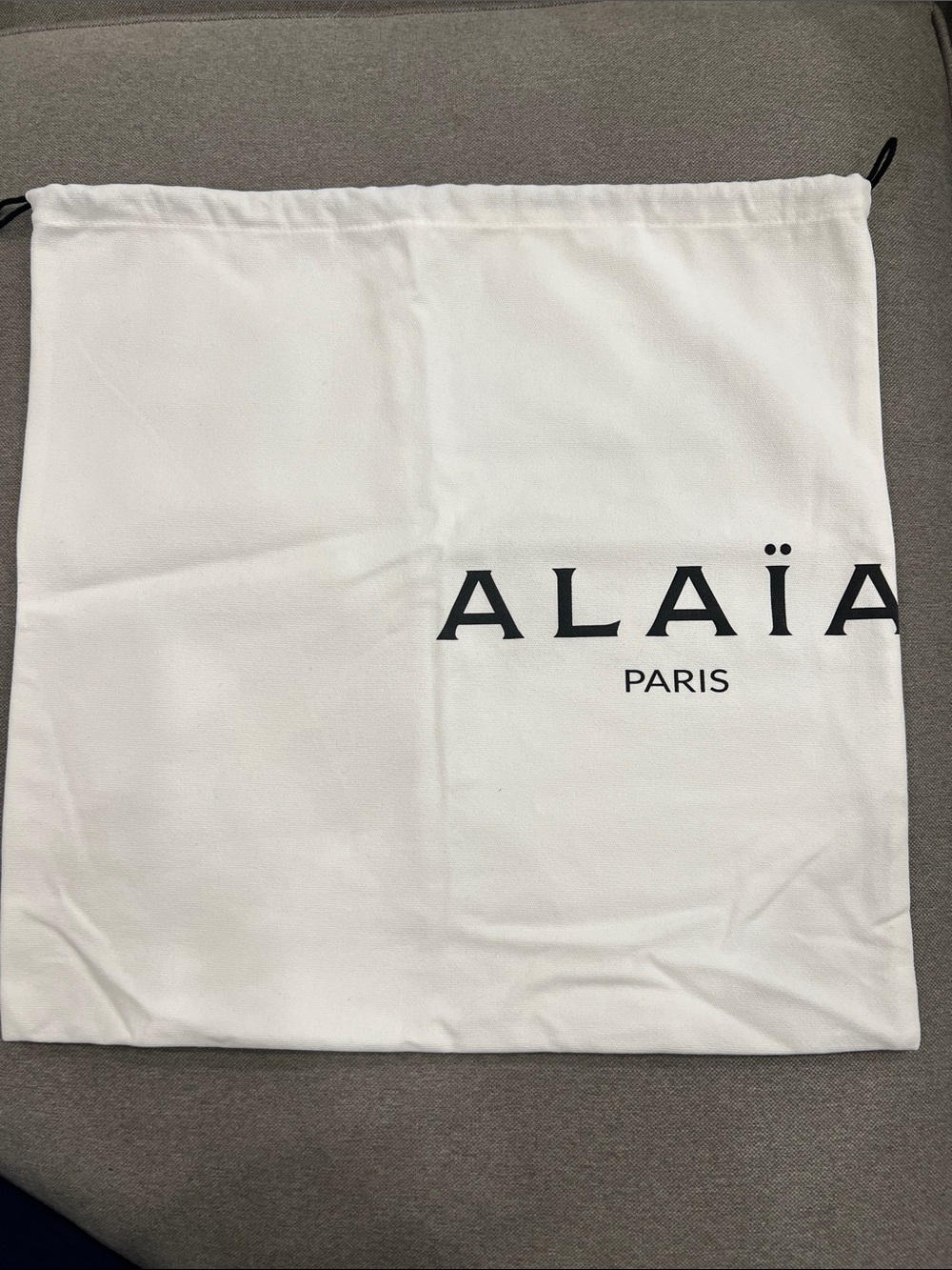 Alaia Large Dust Bag 16.5” x 18”